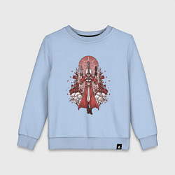 Детский свитшот Данте в розах