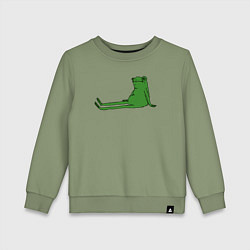 Детский свитшот Лягушка приуныла