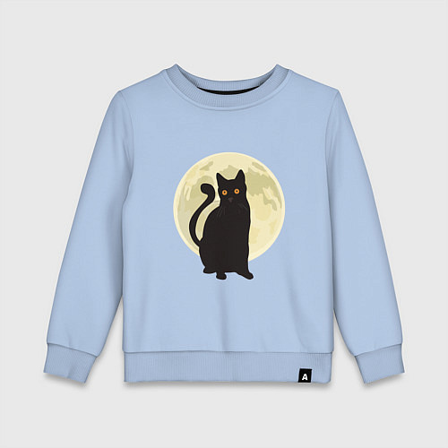 Детский свитшот Moon Cat / Мягкое небо – фото 1