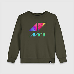 Детский свитшот AVICII RAIBOW