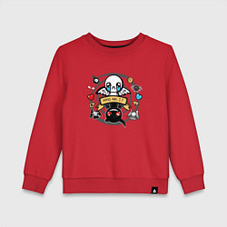 Детский свитшот THE BINDING OF ISAAC WHO AM I