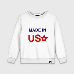 Детский свитшот Made in usa