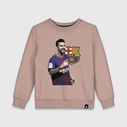 Детский свитшот Lionel Messi Barcelona Argentina