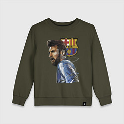 Детский свитшот Lionel Messi Barcelona Argentina Striker