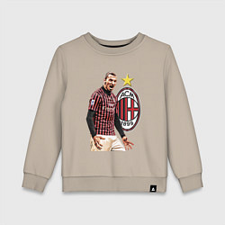 Детский свитшот Zlatan Ibrahimovic Milan Italy