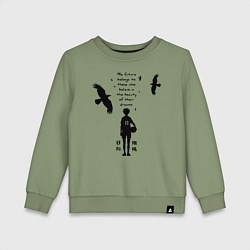 Детский свитшот Будущее принадлежит тем кто верит в свои мечты Шоё