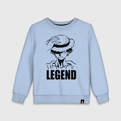Детский свитшот Луффи Легенда One Piece