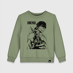Детский свитшот Ророноа Зоро One Piece