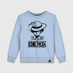 Детский свитшот Луффи пират Соломенной шляпы