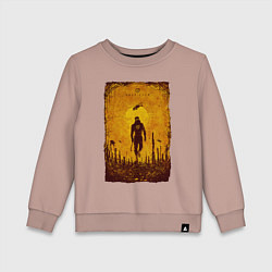 Свитшот хлопковый детский FREEMAN HALF-LIFE 2 Z, цвет: пыльно-розовый