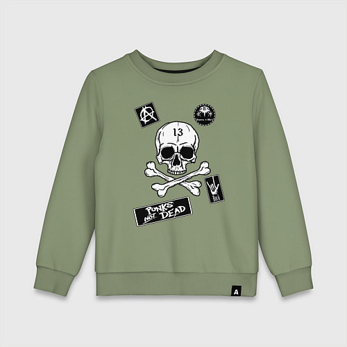 Детский свитшот Как у КНЯZZя Король и Шут / Авокадо – фото 1