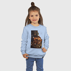 Свитшот хлопковый детский DuCATi, цвет: мягкое небо — фото 2