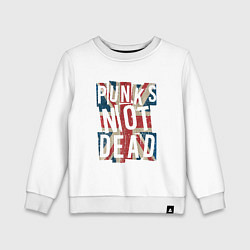 Детский свитшот Punks not dead