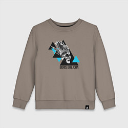 Детский свитшот Boris Brejcha triangles