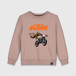 Детский свитшот KTM МОТОКРОСС Z