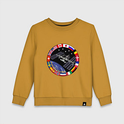 Детский свитшот Космическая станция