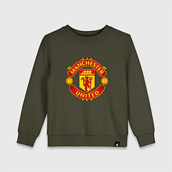 Детский свитшот Манчестер Юнайтед логотип