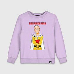 Детский свитшот Сайтама безразличие One Punch-Man