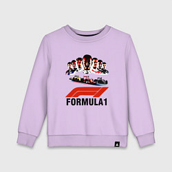 Детский свитшот Пилоты формулы 1