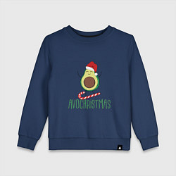 Детский свитшот AVOCHRISTMAS AVOCADO