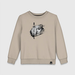 Детский свитшот Adele лицо