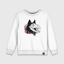 Детский свитшот Fashionable avant-garde wolf