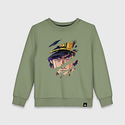 Детский свитшот JOJOS BIZARRE ADVENTURE, ГЛАВНЫЙ ГЕРОЙ