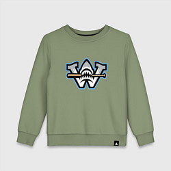 Детский свитшот Wilmington sharks - baseball team