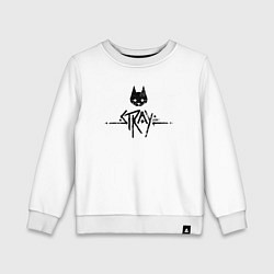 Детский свитшот Stray: Black Logo