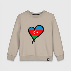 Детский свитшот Azerbaijan Heart