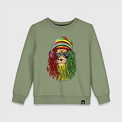 Детский свитшот Rasta lioN