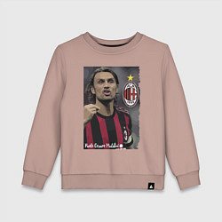 Детский свитшот Paolo Cesare Maldini - Milan, captain