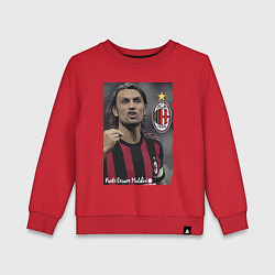 Детский свитшот Paolo Cesare Maldini - Milan, captain