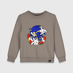 Детский свитшот Blue Hedgehog