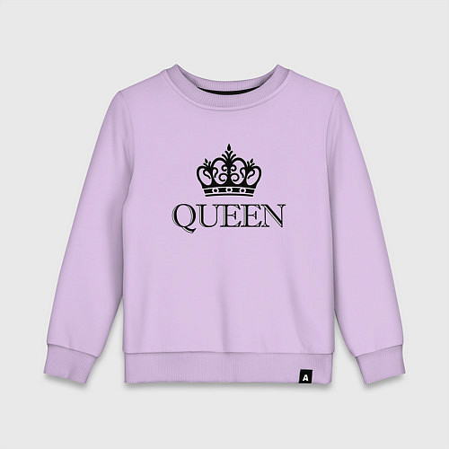 Детский свитшот QUEEN ПАРНЫЕ Королева / Лаванда – фото 1