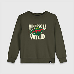 Детский свитшот Миннесота Уайлд, Minnesota Wild