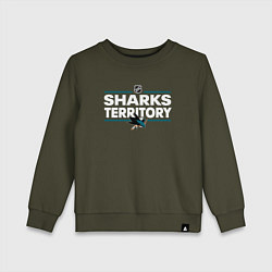 Детский свитшот SHARKS TERRITORY САН-ХОСЕ ШАРКС