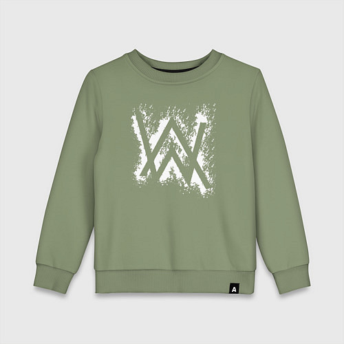 Детский свитшот Alan Walker АЛАН УОКЕР / Авокадо – фото 1