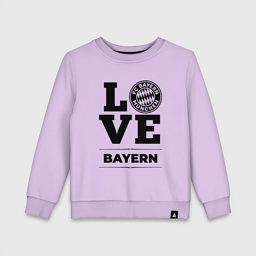 Детский свитшот Bayern Love Классика / Лаванда – фото 1