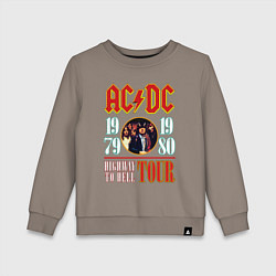 Детский свитшот ACDC HIGHWAY TO HELL TOUR