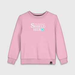 Детский свитшот The Rising of the Shield Hero logo white color