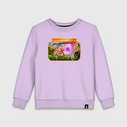 Свитшот хлопковый детский Supraland cup, цвет: лаванда