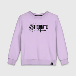 Детский свитшот Stigmata логотип