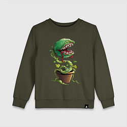 Детский свитшот Plant - Piranha