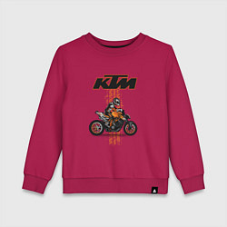 Детский свитшот KTM Moto theme