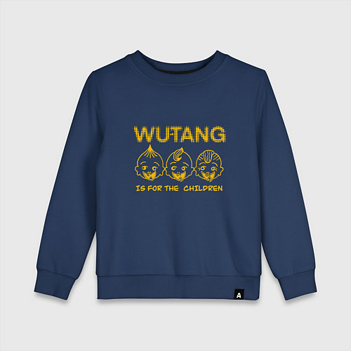 Детский свитшот Wu-Tang Childrens / Тёмно-синий – фото 1
