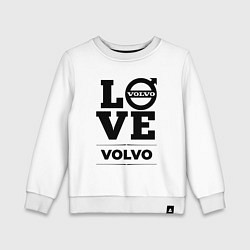 Детский свитшот Volvo Love Classic