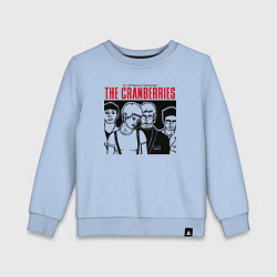Свитшот хлопковый детский Sus 50 mejores canciones - The Cranberries, цвет: мягкое небо