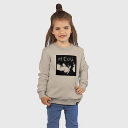 Свитшот хлопковый детский The Cure Роберт Смит, цвет: миндальный — фото 2