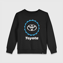 Свитшот хлопковый детский Toyota в стиле Top Gear, цвет: черный